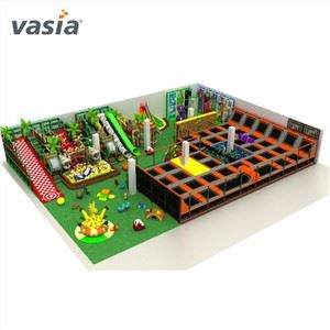 Trampolin Besar dengan Penutup
